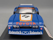 Modellautos 1:18 Spark Toyota Celica LB Turbo WINNER Zolder 1977 #68 mit Vitrine