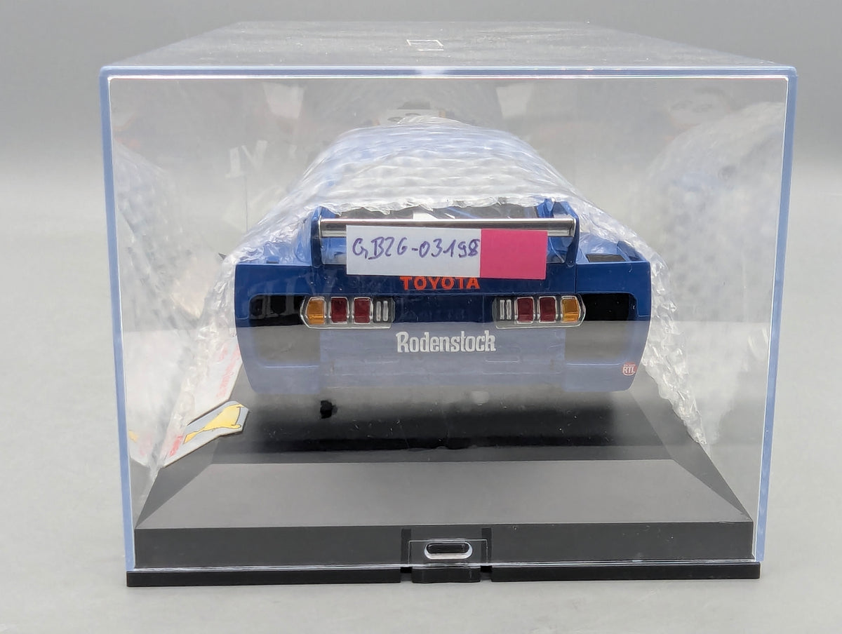Modellautos 1:18 Spark Toyota Celica LB Turbo WINNER Zolder 1977 #68 mit Vitrine