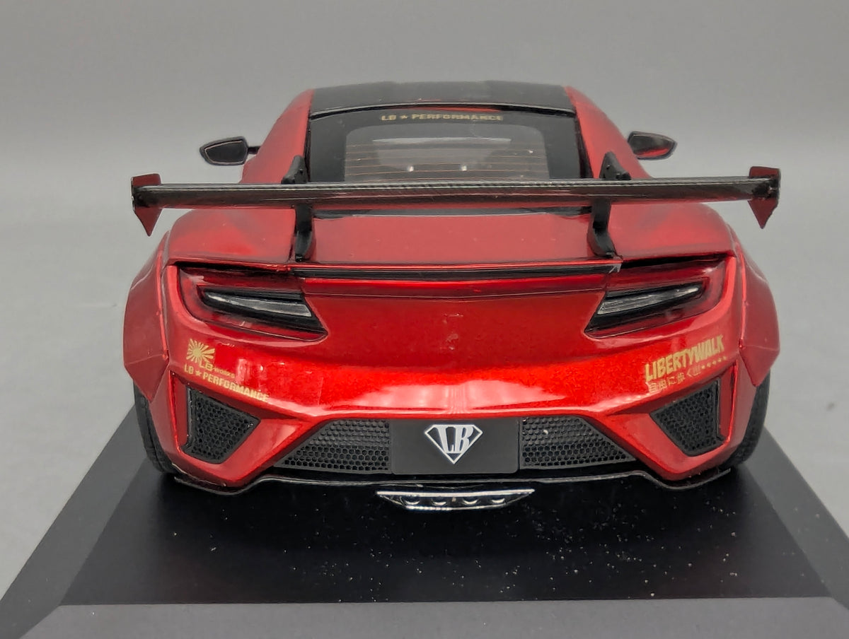 Modellautos 1:18 GT Spirit Honda NSX LB-Works mit Vitrine