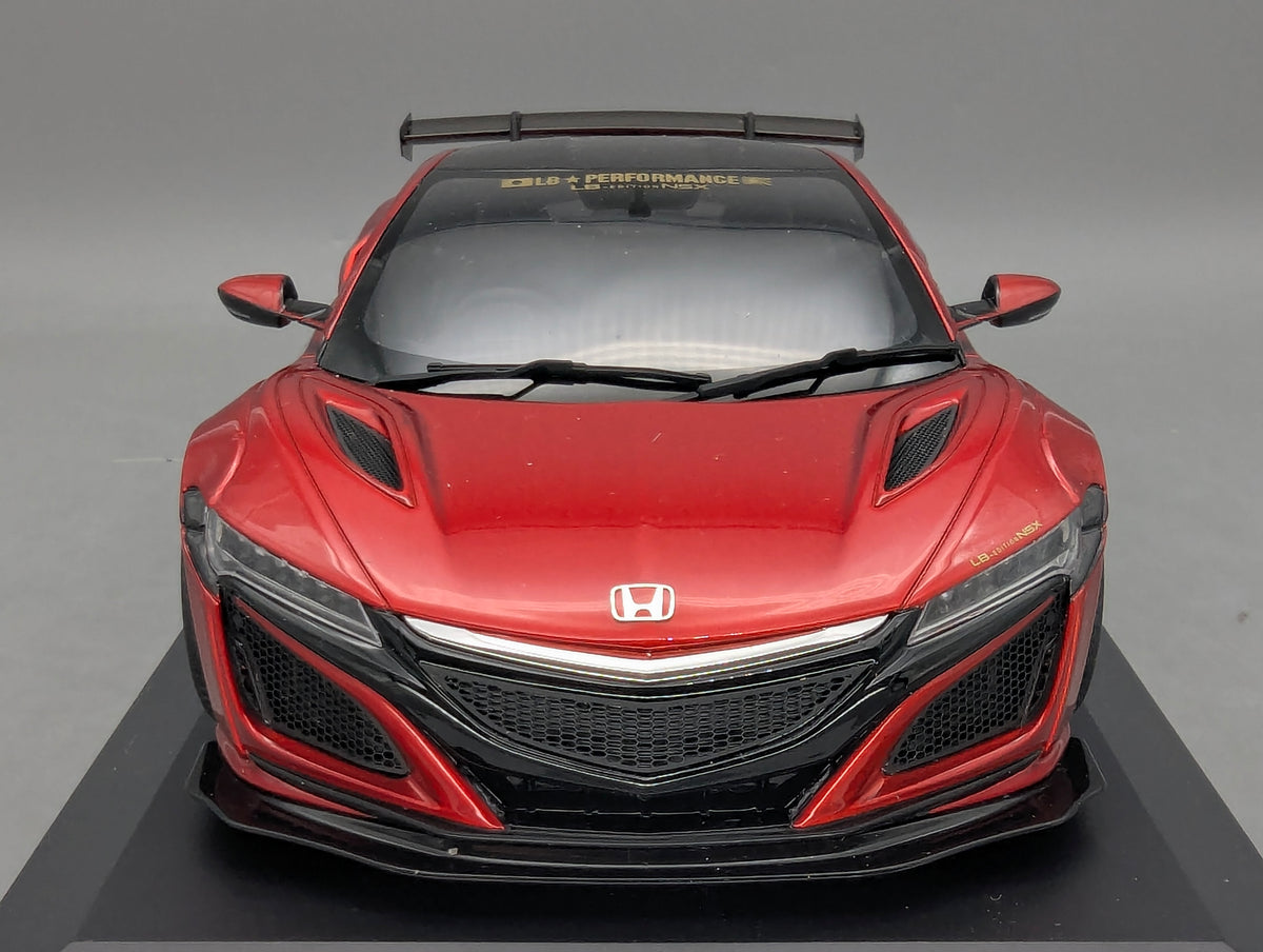 Modellautos 1:18 GT Spirit Honda NSX LB-Works mit Vitrine