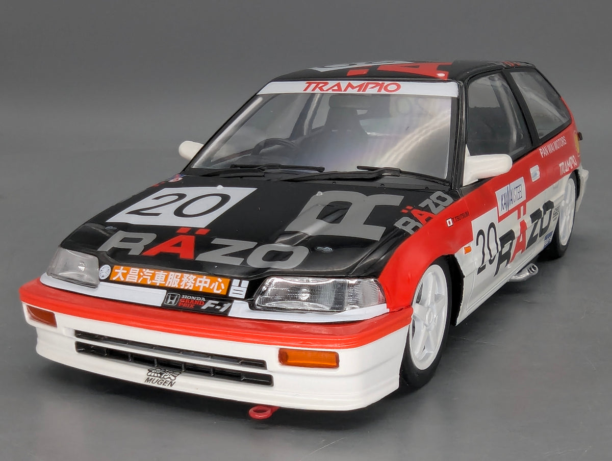 Modellautos 1:18 Triple9 Honda Civic EF3 Team Cabin Macau GP 1988 #13 mit OVP