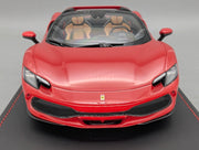 Modellautos 1:18 MR Collection FE037C Ferrari 296 GTS Ltd 10/149 Rosso Corso OVP