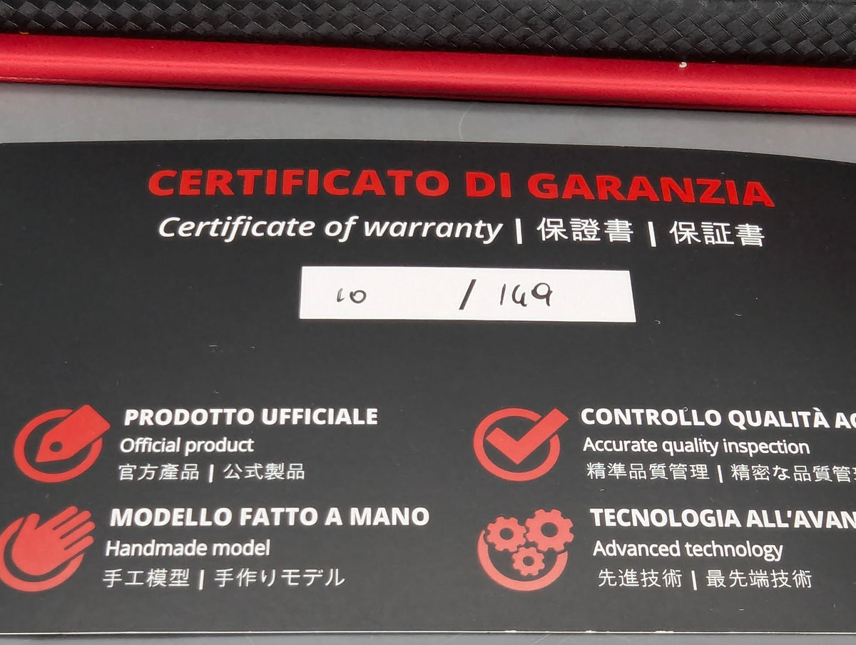 Modellautos 1:18 MR Collection FE037C Ferrari 296 GTS Ltd 10/149 Rosso Corso OVP