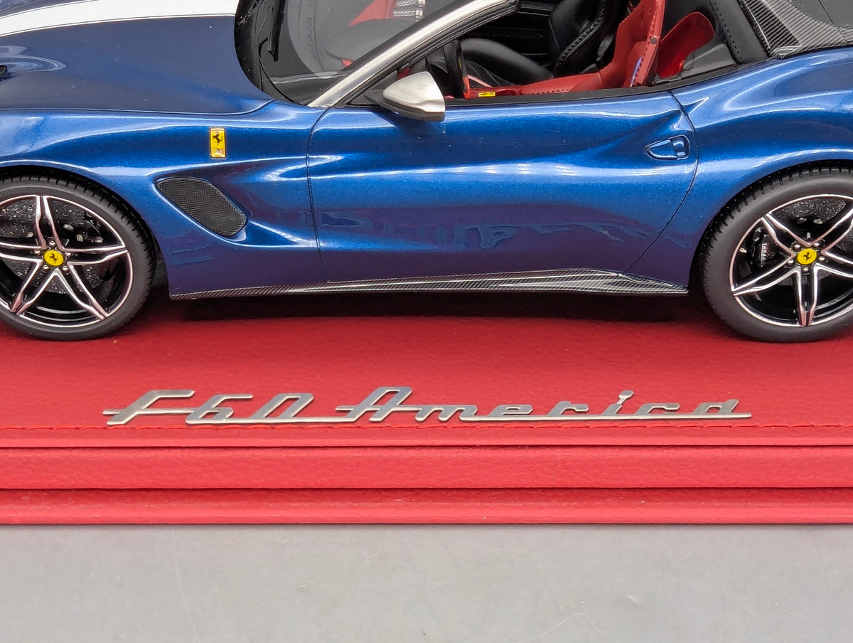 Modellautos 1:18 BBR Ferrari F60 America 60 Anniversary USA 2014 Ltd 041/250 OVP