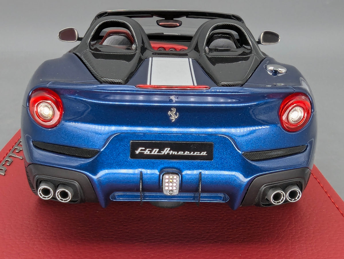 Modellautos 1:18 BBR Ferrari F60 America 60 Anniversary USA 2014 Ltd 041/250 OVP