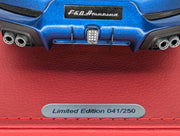 Modellautos 1:18 BBR Ferrari F60 America 60 Anniversary USA 2014 Ltd 041/250 OVP