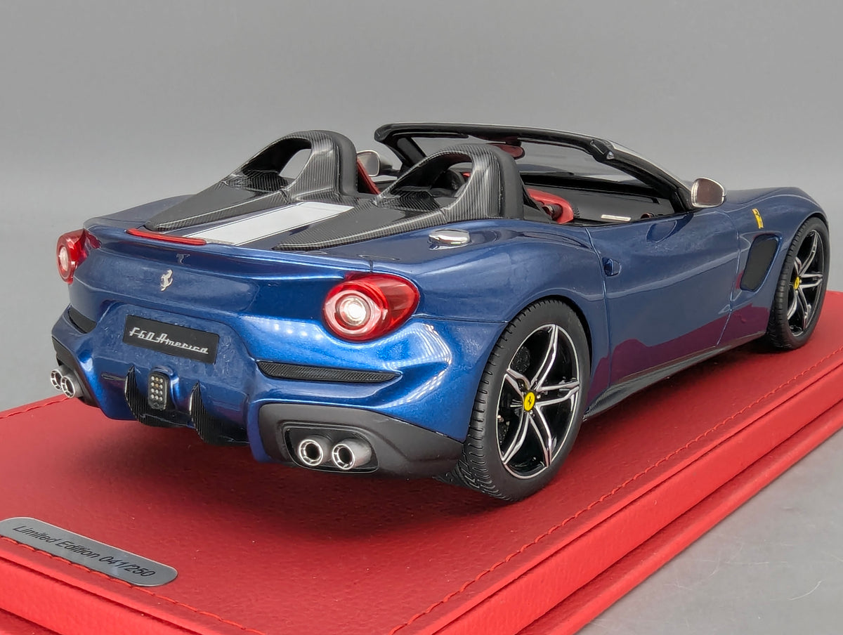 Modellautos 1:18 BBR Ferrari F60 America 60 Anniversary USA 2014 Ltd 041/250 OVP