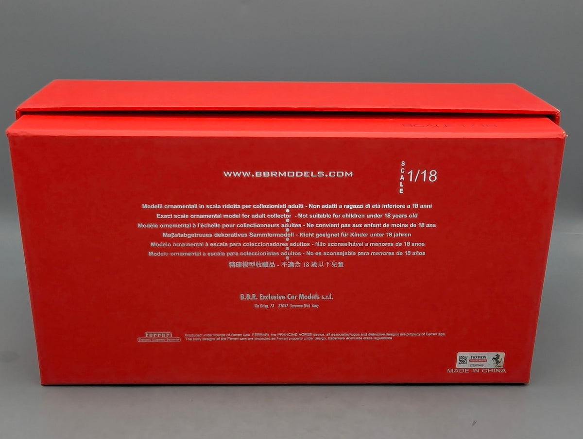 Modellautos 1:18 BBR Ferrari F60 America 60 Anniversary USA 2014 Ltd 041/250 OVP