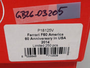 Modellautos 1:18 BBR Ferrari F60 America 60 Anniversary USA 2014 Ltd 041/250 OVP