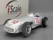 Modellautos 1:18 iScale Mercedes Benz W196 F1 WINNER Belgien 1955 #10 Fangio OVP