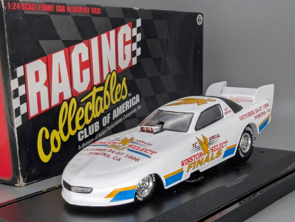 Modellautos 1:24 Winston Drag Car World 1996 Pontiac mit OVP