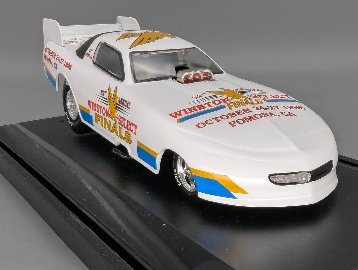 Modellautos 1:24 Winston Drag Car World 1996 Pontiac mit OVP
