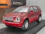 Modellautos 1:18 AUTOart 70035 Toyota Harrier 3.0 Four Metallic Red mit OVP