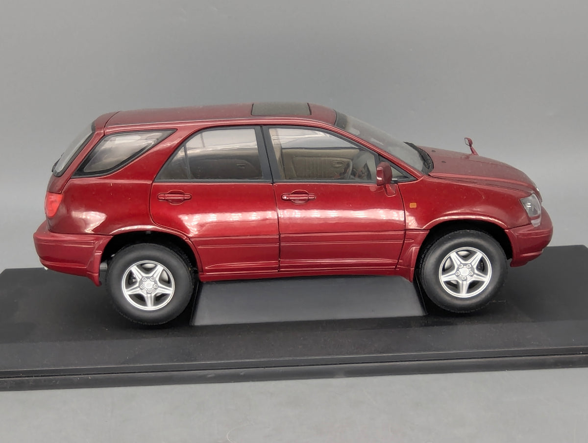 Modellautos 1:18 AUTOart 70035 Toyota Harrier 3.0 Four Metallic Red mit OVP