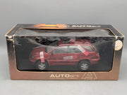 Modellautos 1:18 AUTOart 70035 Toyota Harrier 3.0 Four Metallic Red mit OVP