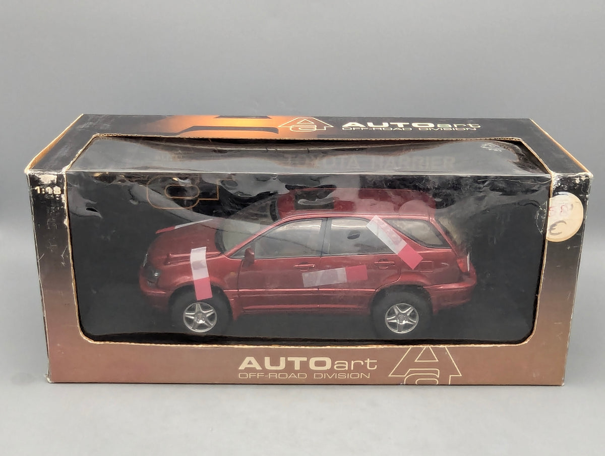 Modellautos 1:18 AUTOart 70035 Toyota Harrier 3.0 Four Metallic Red mit OVP