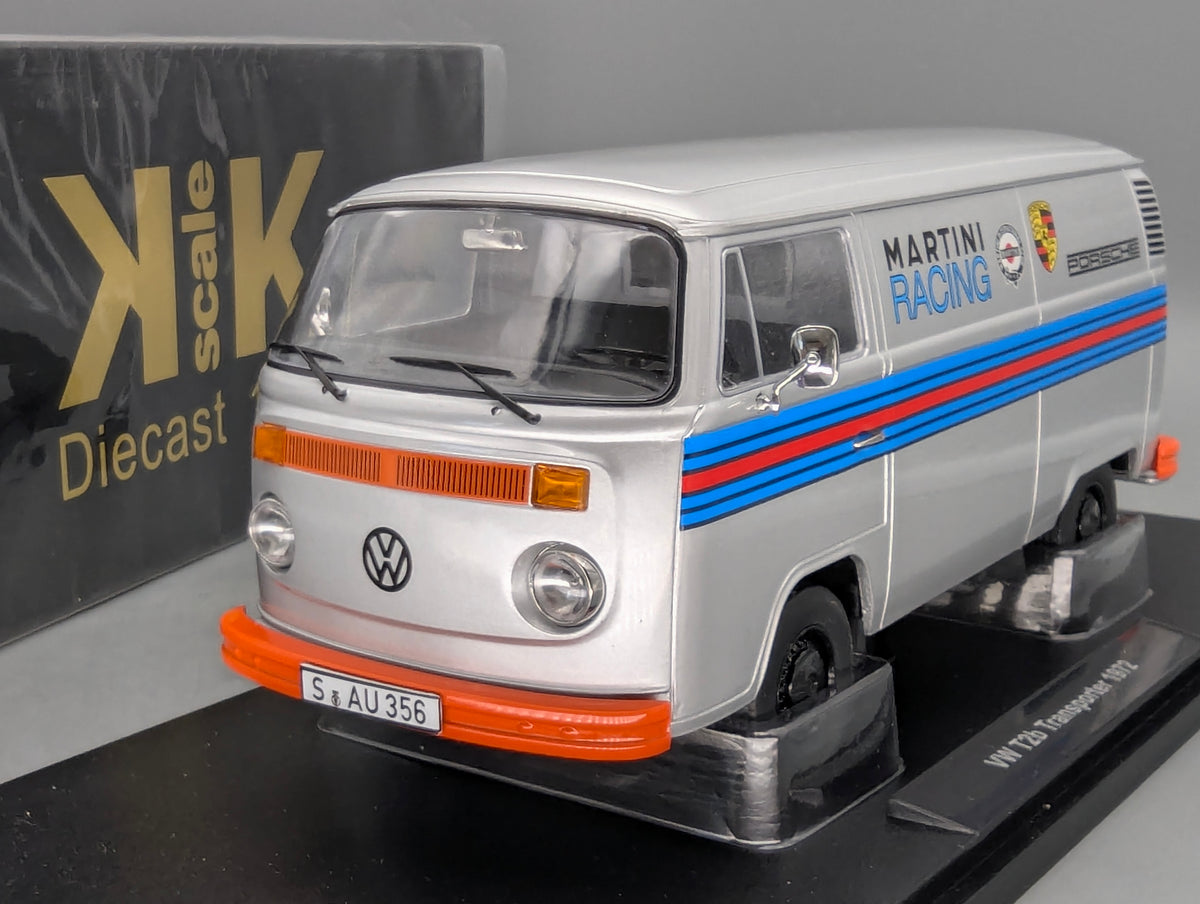 Modellautos 1:18 KK-Scale VW Bus T2b Transporter 1972 Martini Racing Porsche OVP