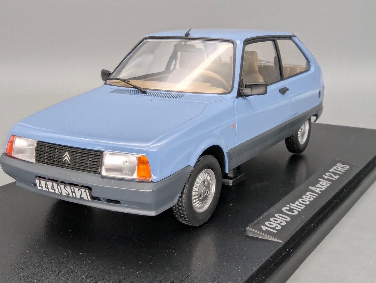 Modellautos 1:18 Triple9 Citroen Axel 12 TRS 1990 Light Blue mit OVP