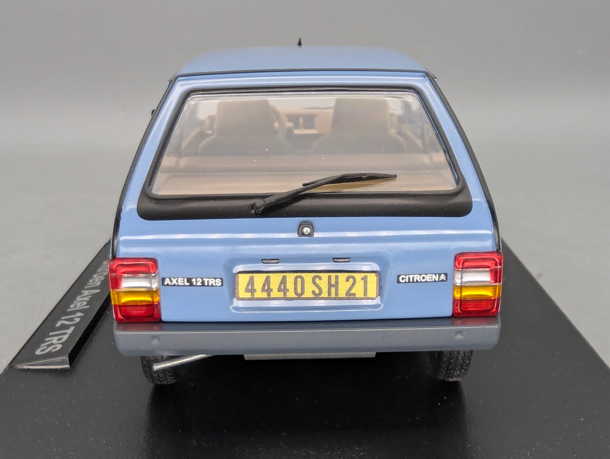 Modellautos 1:18 Triple9 Citroen Axel 12 TRS 1990 Light Blue mit OVP