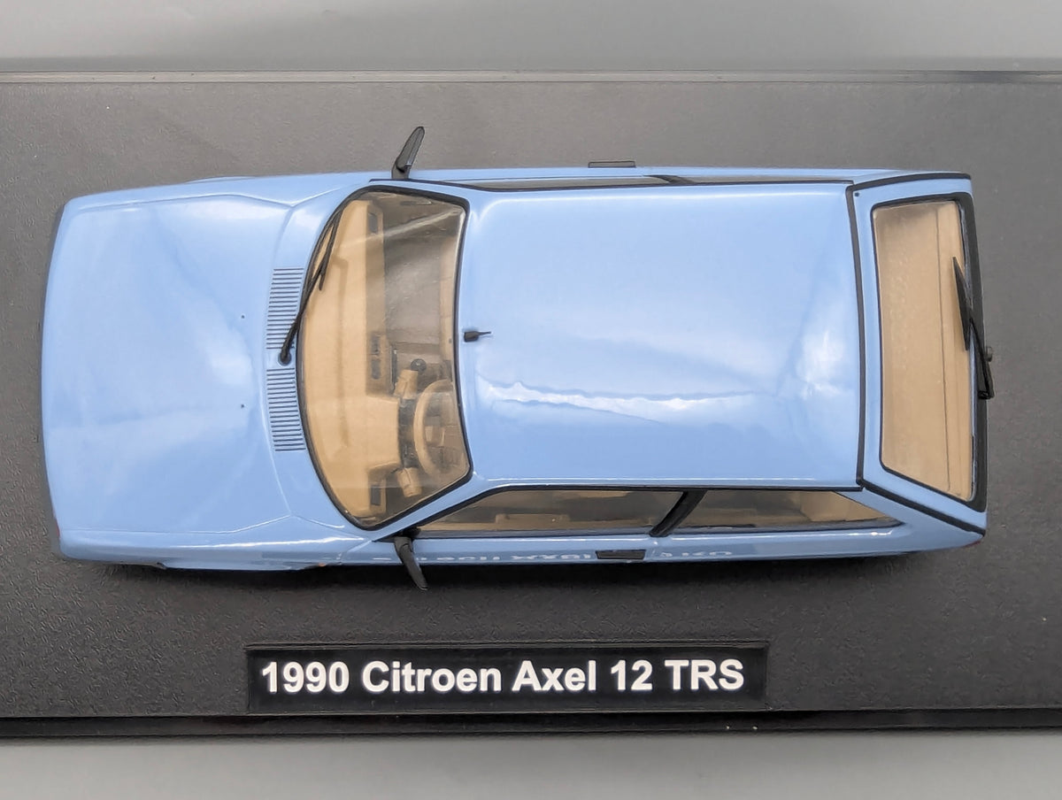 Modellautos 1:18 Triple9 Citroen Axel 12 TRS 1990 Light Blue mit OVP
