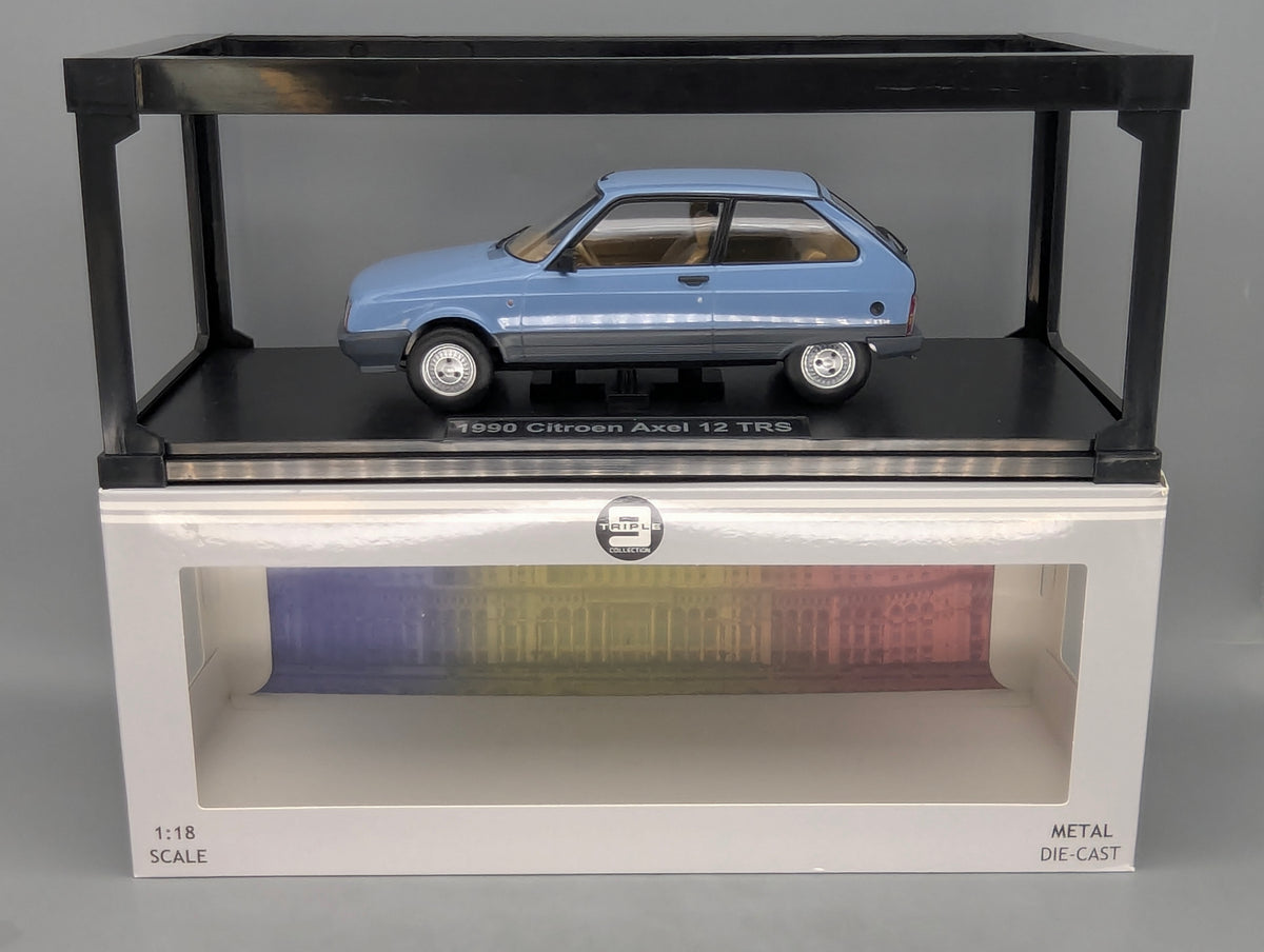 Modellautos 1:18 Triple9 Citroen Axel 12 TRS 1990 Light Blue mit OVP