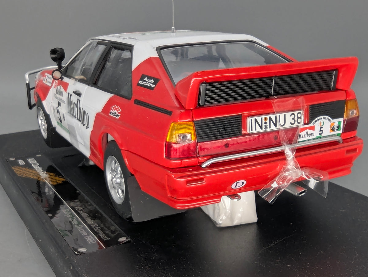 Modellautos 1:18 Sun Star 4221 Audi Quattro Rally Cote D'Ivoire 1982 #5 mit OVP
