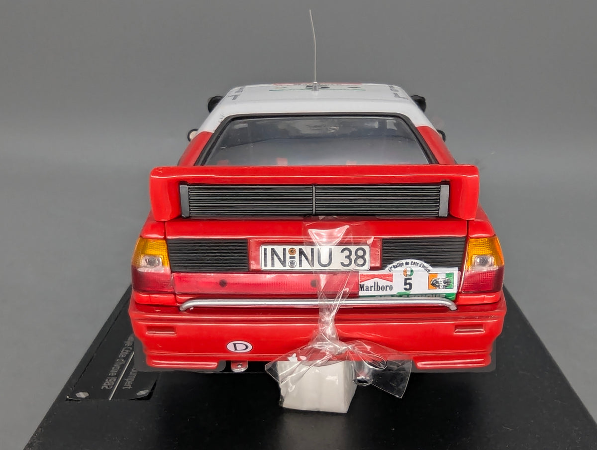 Modellautos 1:18 Sun Star 4221 Audi Quattro Rally Cote D'Ivoire 1982 #5 mit OVP