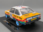 Modellautos 1:18 Sun Star 4460R Ford Escort RS 1800 Dritter RAC 1977 #23 mit OVP