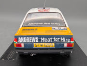 Modellautos 1:18 Sun Star 4460R Ford Escort RS 1800 Dritter RAC 1977 #23 mit OVP