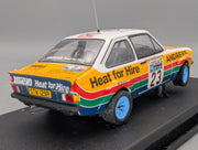 Modellautos 1:18 Sun Star 4460R Ford Escort RS 1800 Dritter RAC 1977 #23 mit OVP