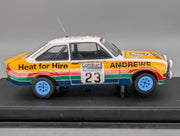 Modellautos 1:18 Sun Star 4460R Ford Escort RS 1800 Dritter RAC 1977 #23 mit OVP