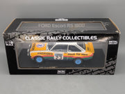 Modellautos 1:18 Sun Star 4460R Ford Escort RS 1800 Dritter RAC 1977 #23 mit OVP