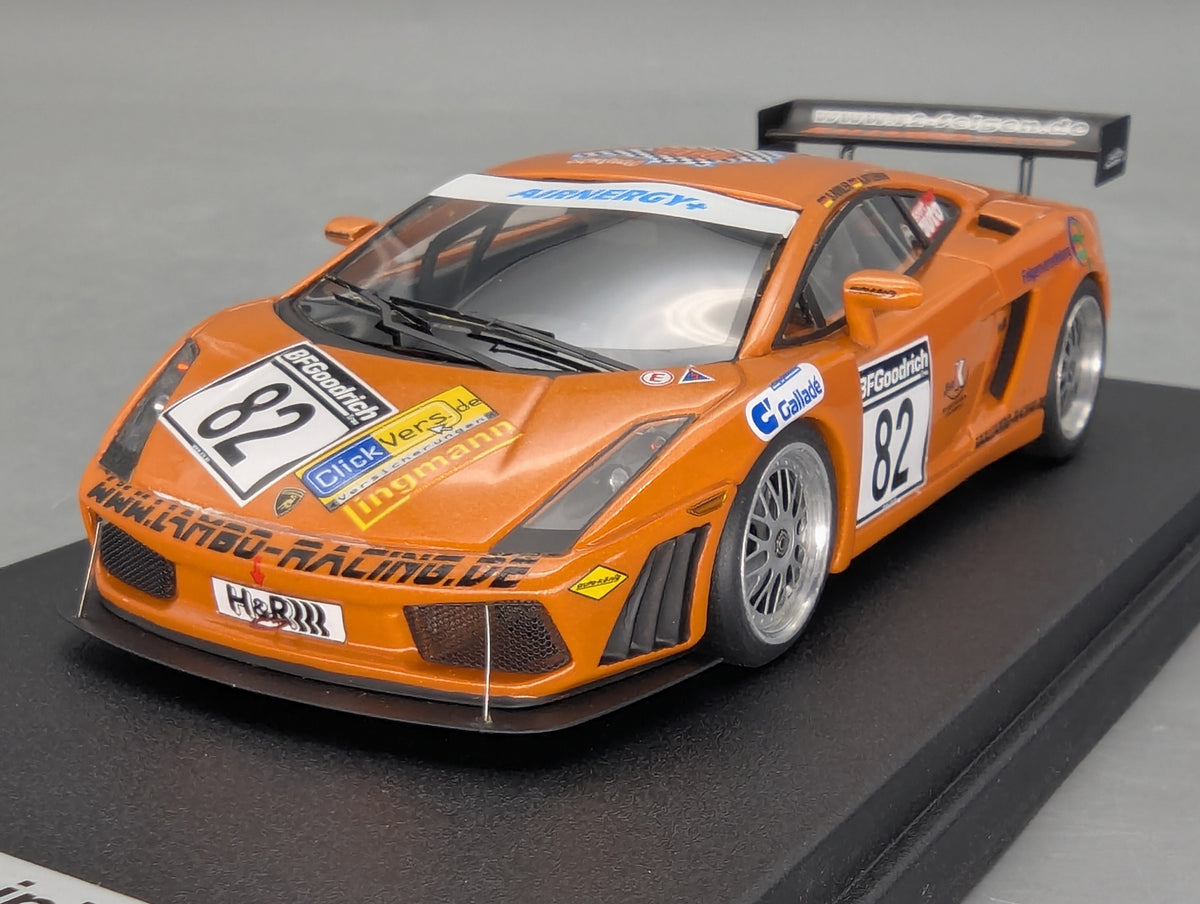Modellautos 1:43 Looksmart 154B Lamborghini Gallardo GT3 Nbrg 2005 #82 mit OVP