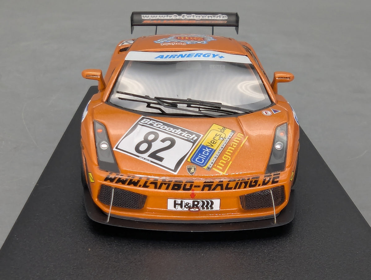 Modellautos 1:43 Looksmart 154B Lamborghini Gallardo GT3 Nbrg 2005 #82 mit OVP