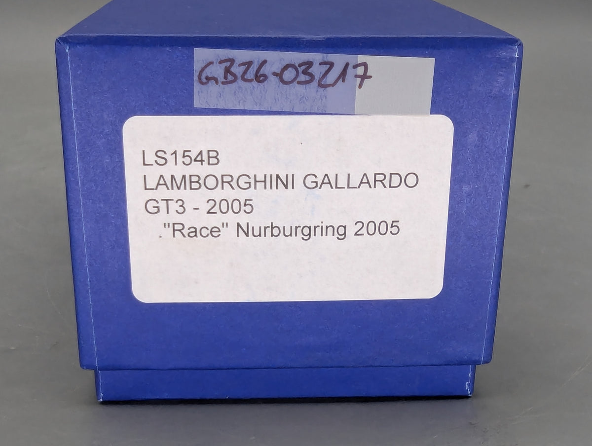 Modellautos 1:43 Looksmart 154B Lamborghini Gallardo GT3 Nbrg 2005 #82 mit OVP