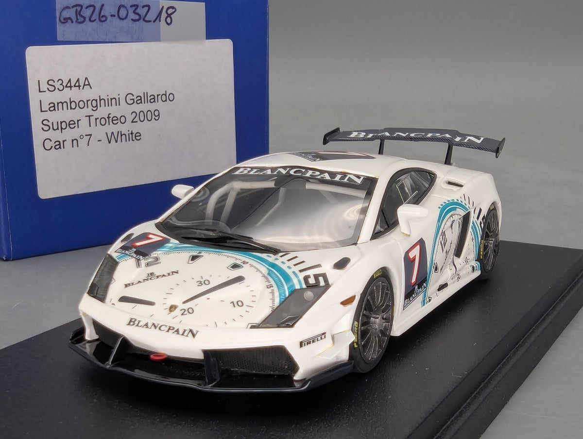 Modellautos 1:43 Looksmart LS344A Lamborghini Gallardo Super Trofeo 2009 #7 OVP