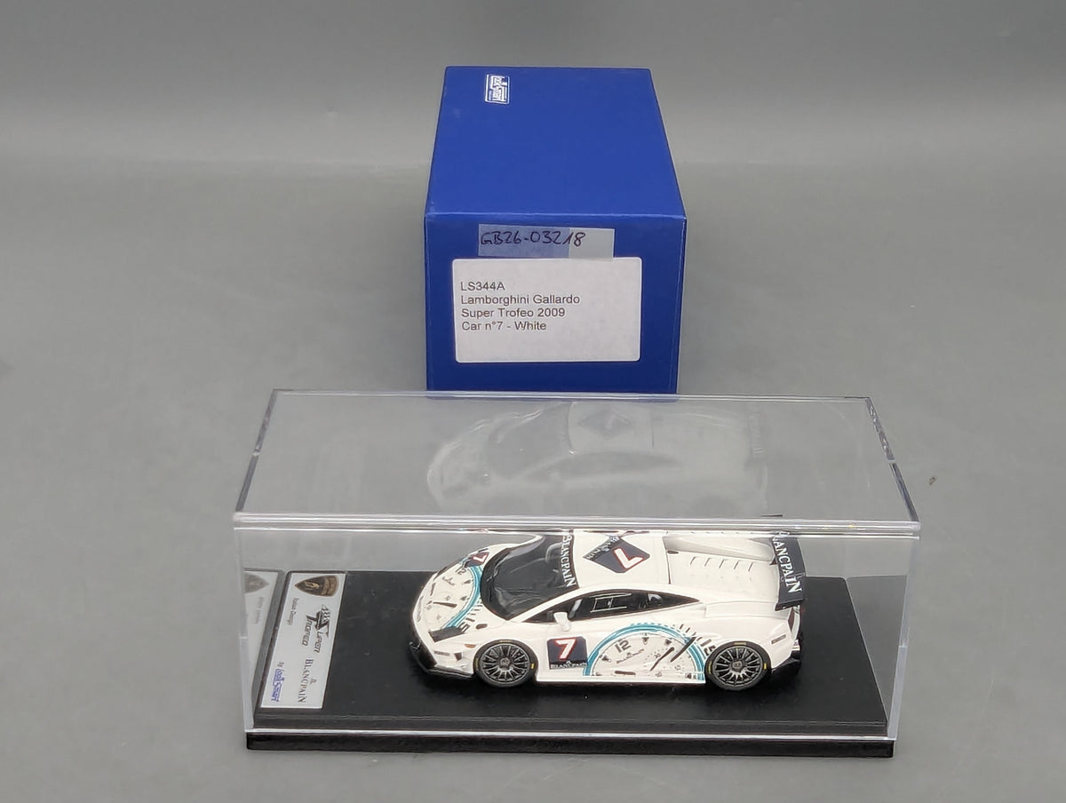 Modellautos 1:43 Looksmart LS344A Lamborghini Gallardo Super Trofeo 2009 #7 OVP