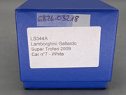 Modellautos 1:43 Looksmart LS344A Lamborghini Gallardo Super Trofeo 2009 #7 OVP