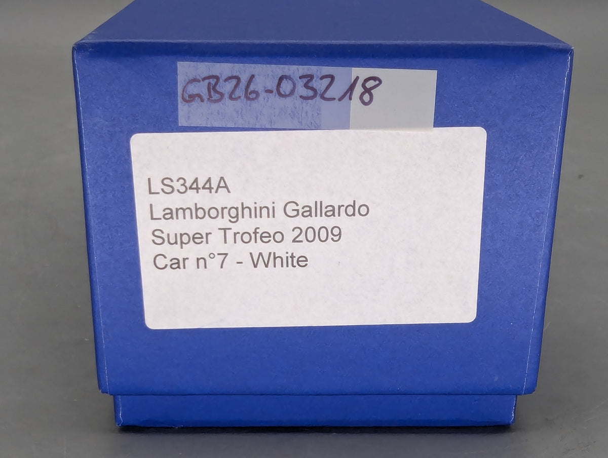 Modellautos 1:43 Looksmart LS344A Lamborghini Gallardo Super Trofeo 2009 #7 OVP