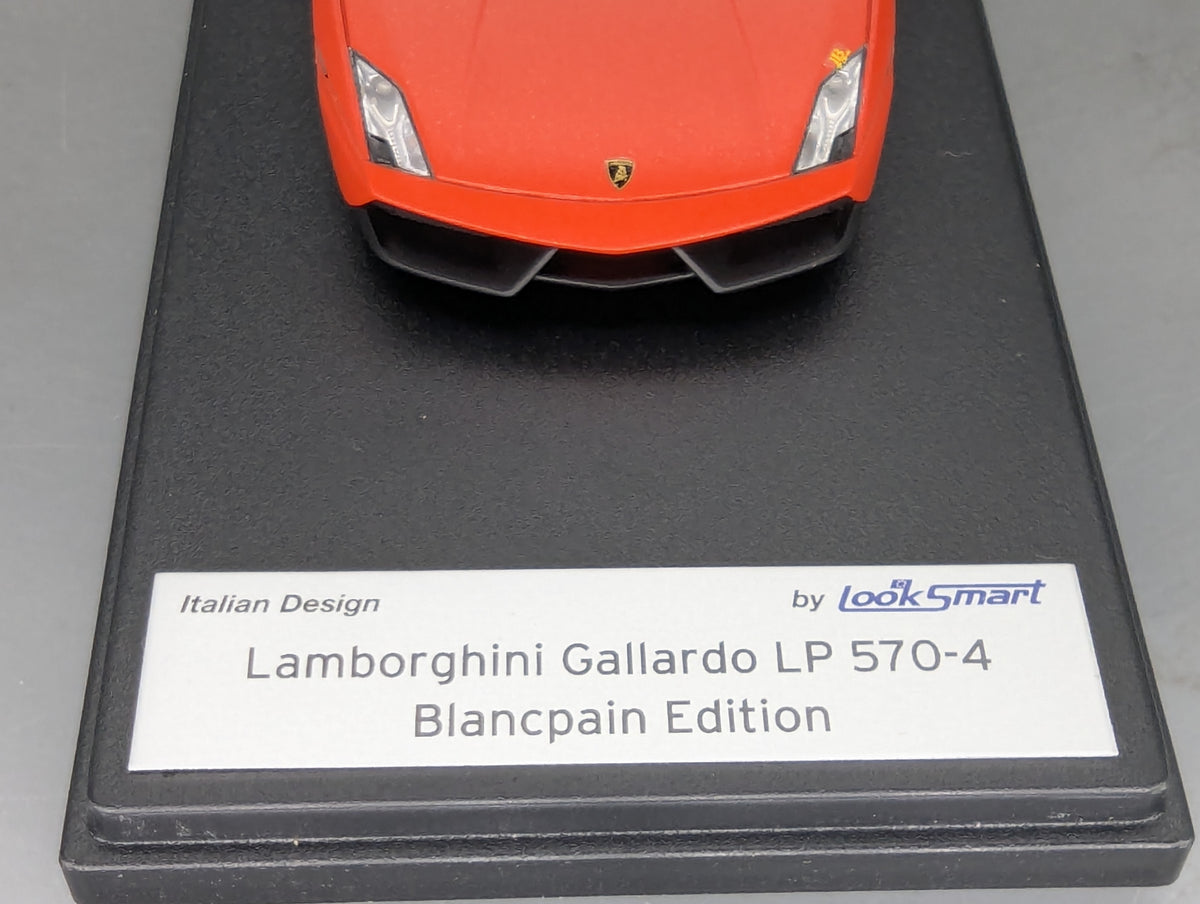 Modellautos 1:43 Looksmart LS389C Lamborghini Gallardo LP570-4 Blancpain Ed. OVP