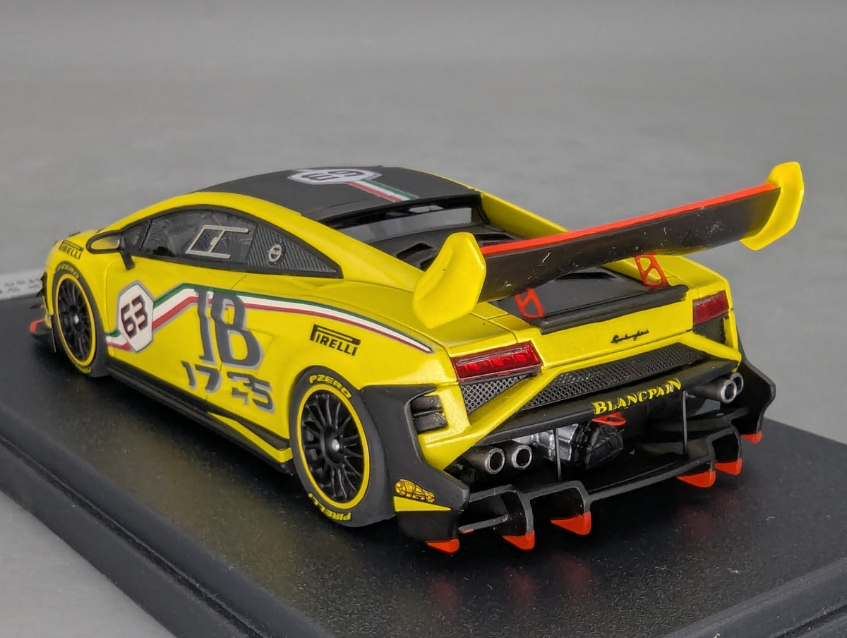 Modellautos 1:43 Looksmart LS414 Lamborghini Gallardo Super Trofeo 2013 #63 OVP