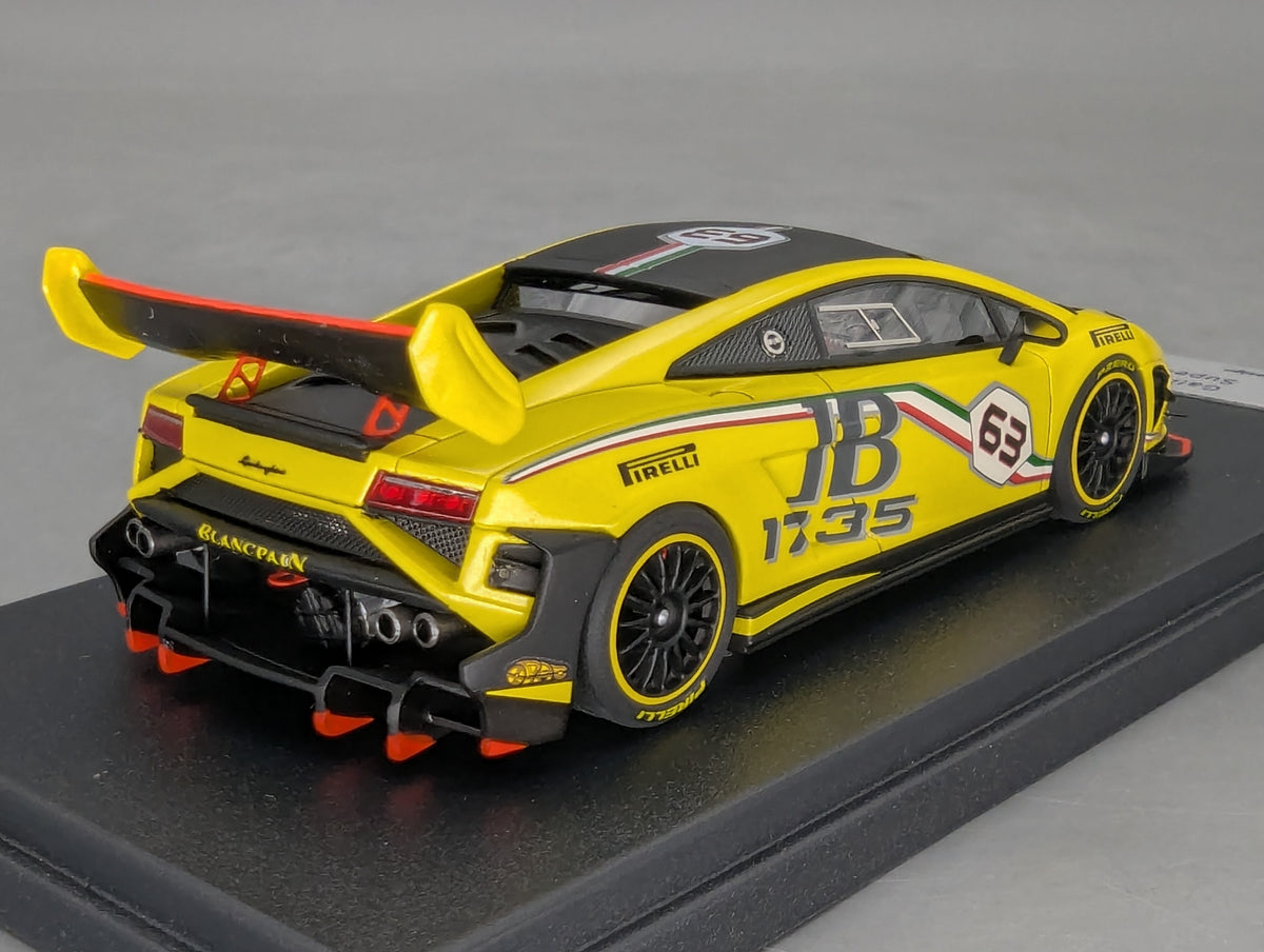 Modellautos 1:43 Looksmart LS414 Lamborghini Gallardo Super Trofeo 2013 #63 OVP