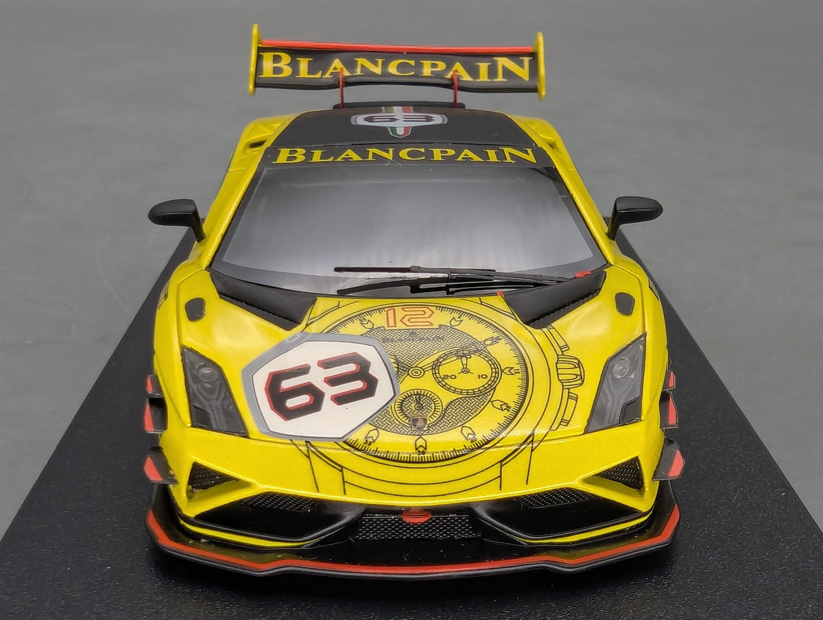 Modellautos 1:43 Looksmart LS414 Lamborghini Gallardo Super Trofeo 2013 #63 OVP