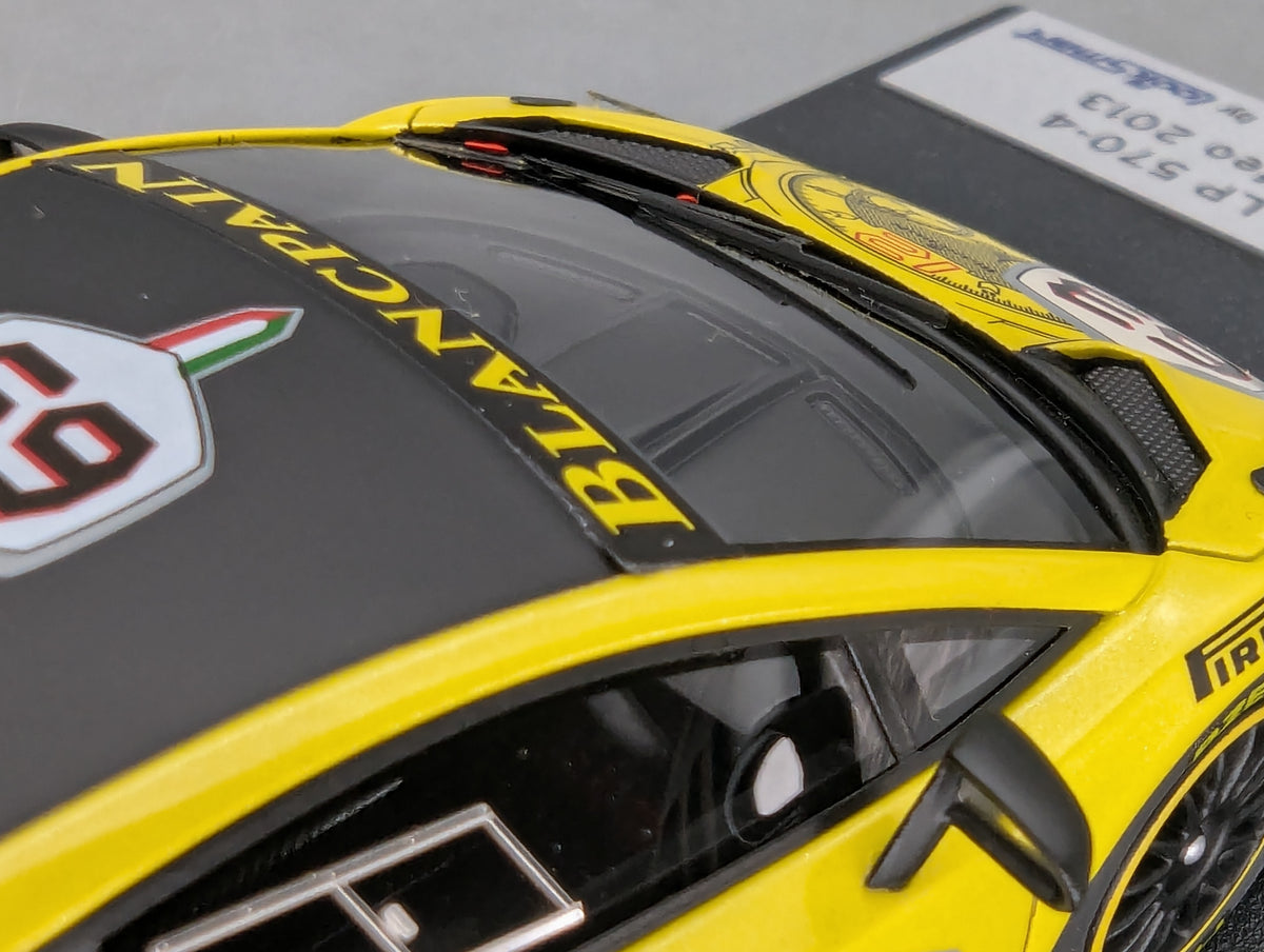 Modellautos 1:43 Looksmart LS414 Lamborghini Gallardo Super Trofeo 2013 #63 OVP