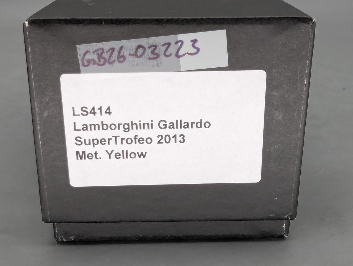 Modellautos 1:43 Looksmart LS414 Lamborghini Gallardo Super Trofeo 2013 #63 OVP