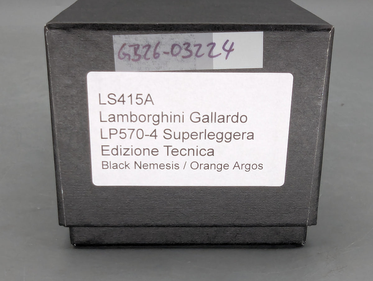 Modellautos 1:43 Looksmart LS415A Lamborghini Gallardo LP570-4 SL Black mit OVP