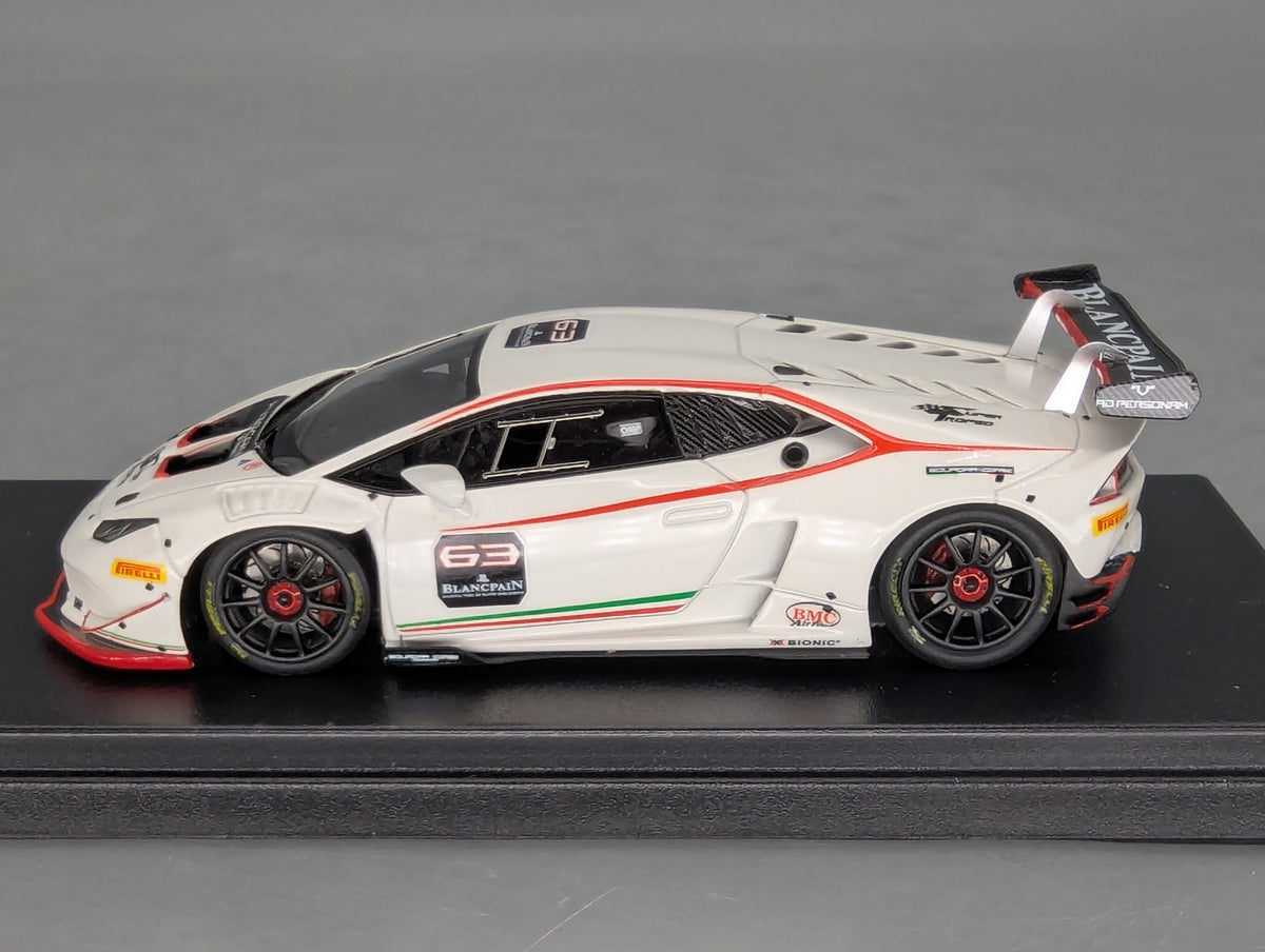 Modellautos 1:43 Looksmart Lamborghini Huracan LP620-2 ST Sepang 2014 #63 OVP