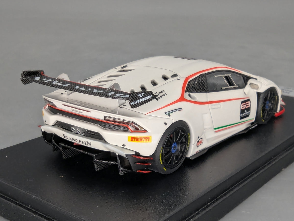 Modellautos 1:43 Looksmart Lamborghini Huracan LP620-2 ST Sepang 2014 #63 OVP