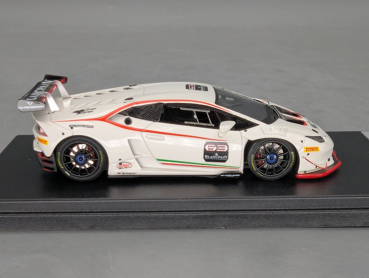 Modellautos 1:43 Looksmart Lamborghini Huracan LP620-2 ST Sepang 2014 #63 OVP