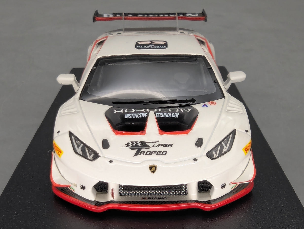 Modellautos 1:43 Looksmart Lamborghini Huracan LP620-2 ST Sepang 2014 #63 OVP